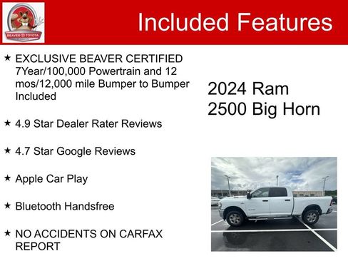 Used 2024 RAM 2500 Big Horn AWD/4WD image 5