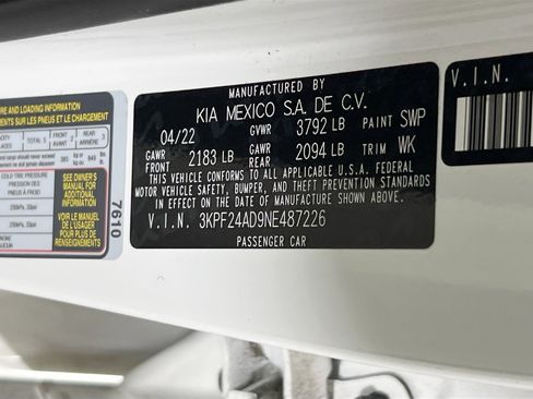 Used 2022 Kia Forte LXS w/ LXS Technology Package image 29