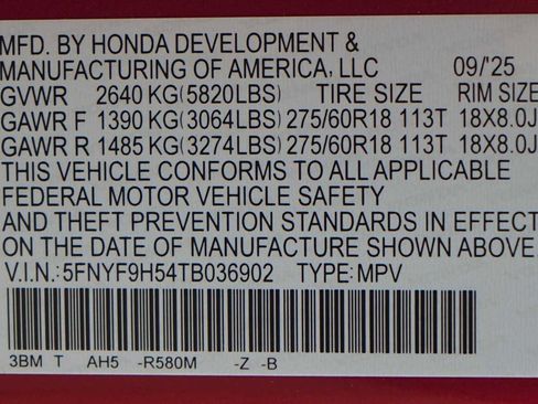 Certified 2026 Honda Passport TrailSport image 30