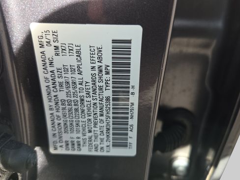 Used 2015 Honda CR-V EX-L image 31