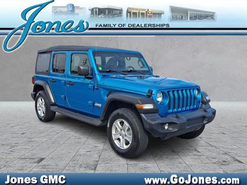 Used 2019 Jeep Wrangler Unlimited Sport S AWD/4WD image 1