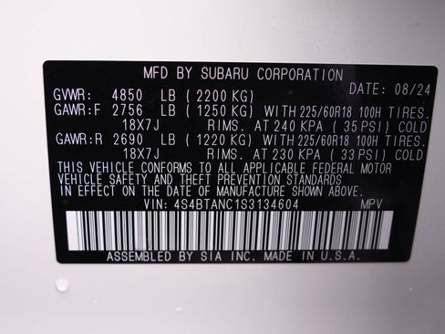 New 2025 Subaru Outback Limited image 40