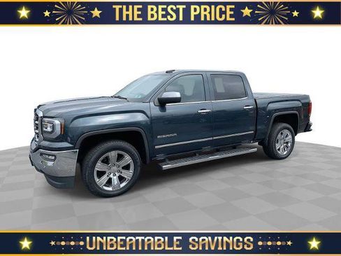 Certified 2018 GMC Sierra 1500 SLT w/ Enhanced Driver Alert Package RWD image 1