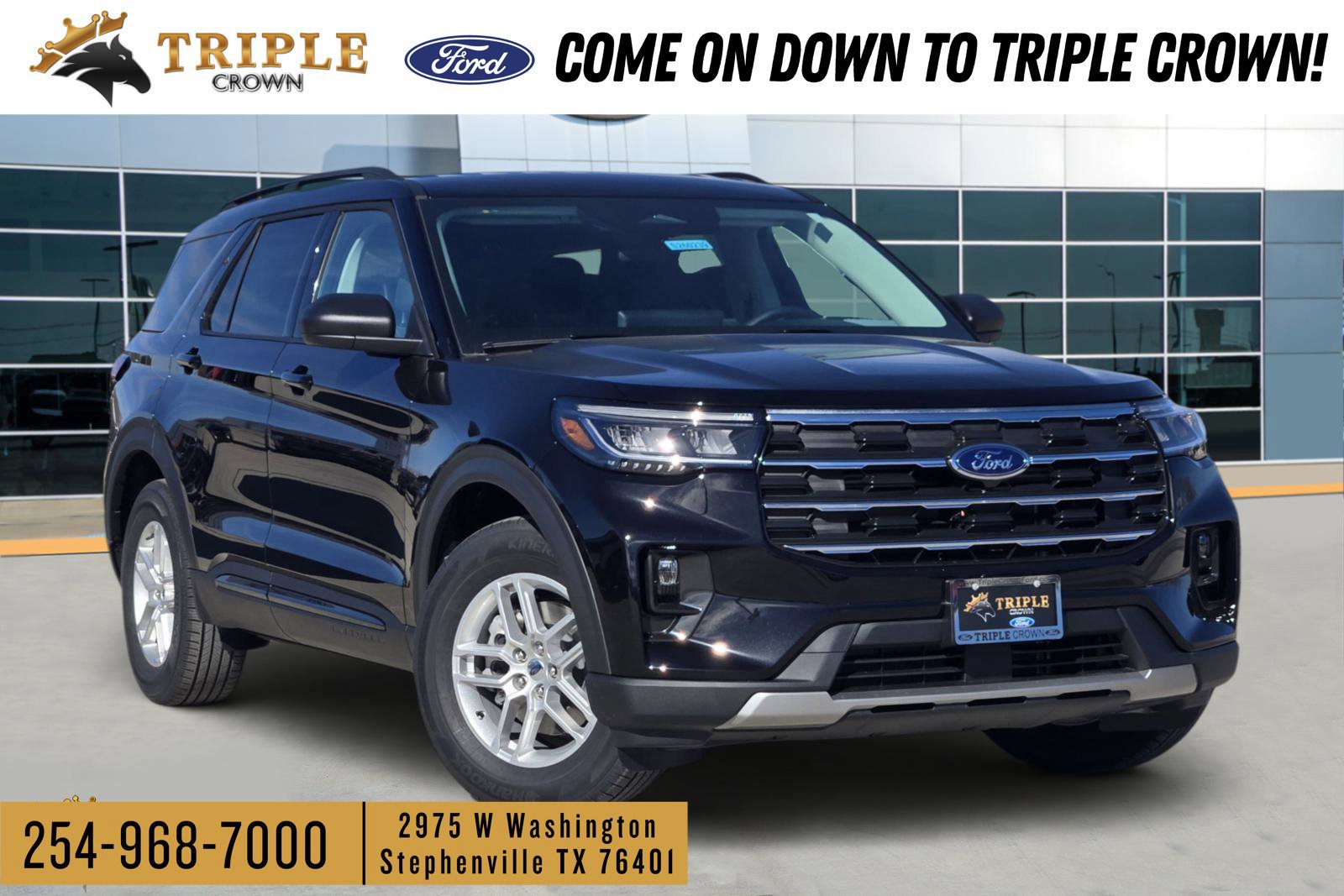 New 2026 Ford Explorer Active w/ Active Comfort Package RWD 360° Tour