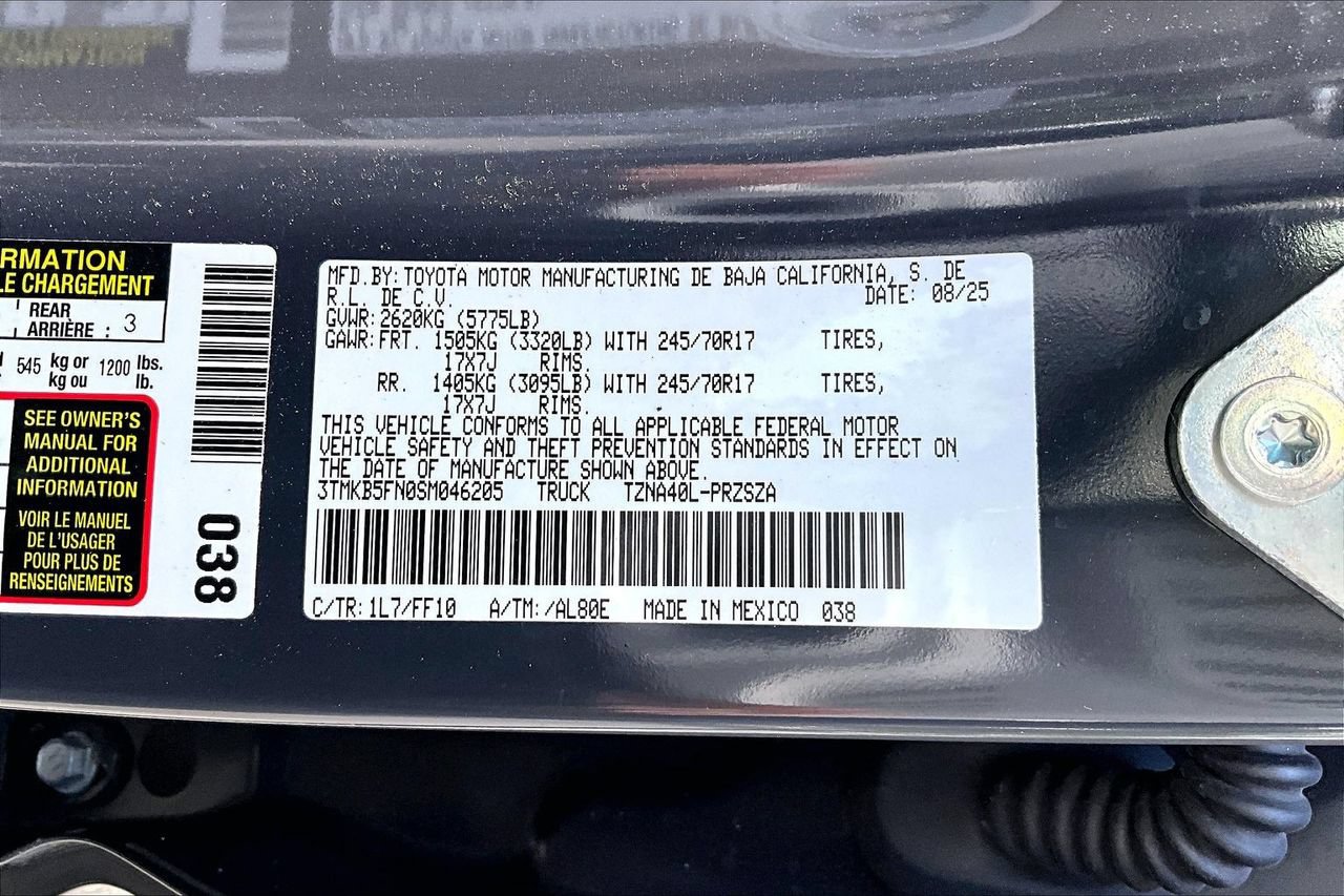 Used 2025 Toyota Tacoma SR5 RWD image 16