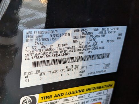 New 2025 Ford Expedition Max Platinum w/ Platinum Ultimate Package image 27