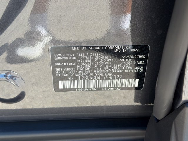 New 2026 Subaru Outback Limited XT AWD/4WD image 26