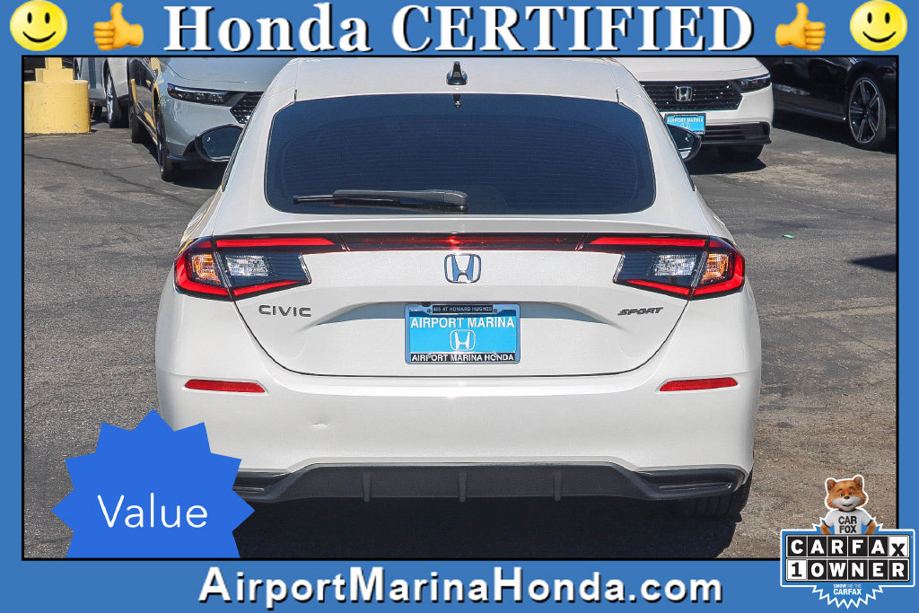 Certified 2025 Honda Civic Sport image 9