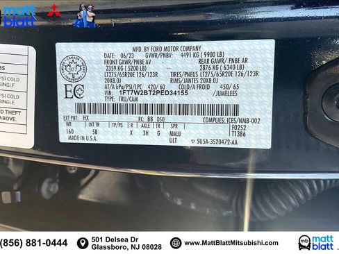 Used 2023 Ford F250 Lariat w/ Chrome Package image 35