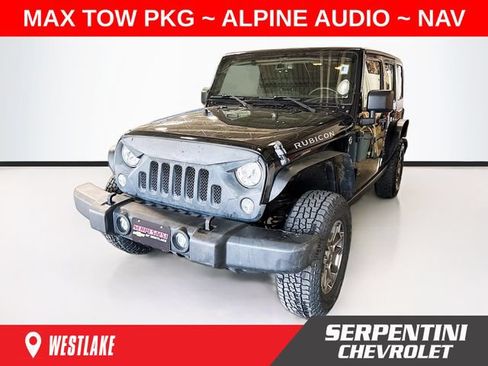 Used 2018 Jeep Wrangler Unlimited Rubicon w/ Connectivity Group AWD/4WD image 1