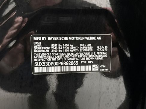 Used 2023 BMW X3 xDrive30i w/ M Sport Package image 11