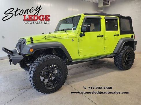 Used 2016 Jeep Wrangler Unlimited Sport w/ Quick Order Package 24S AWD/4WD image 1