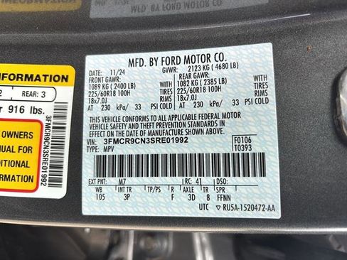 Used 2025 Ford Bronco Sport Outer Banks w/ Outer Banks Tech Package+ image 21