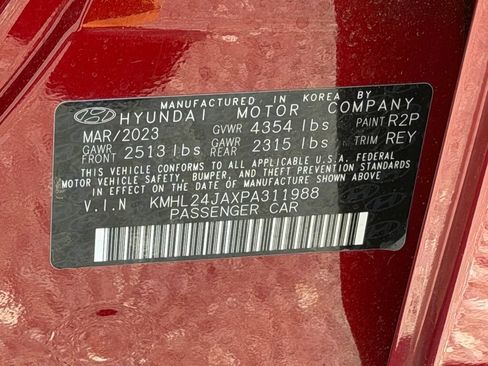 Used 2023 Hyundai Sonata SE w/ Cargo Package FWD image 9