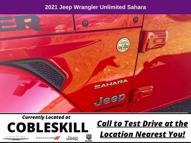 Used 2021 Jeep Wrangler Unlimited Sahara AWD/4WD image 10