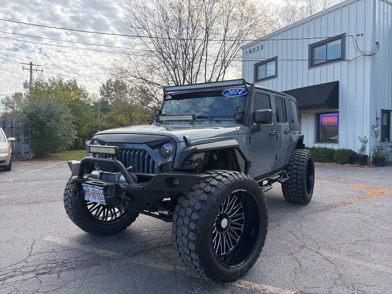 Used 2014 Jeep Wrangler Unlimited Sport w/ Quick Order Package 24S AWD/4WD image 1