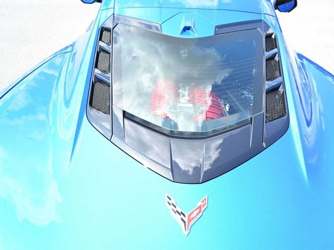 Used 2024 Chevrolet Corvette Z06 w/ Chrome Exterior Badge Package RWD image 5