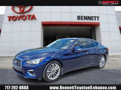 Used 2023 INFINITI Q50 Luxe w/ Cargo Package