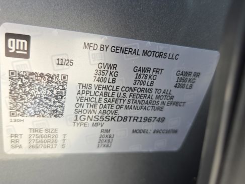 New 2026 Chevrolet Tahoe Premier w/ Sun And Tow Package image 21