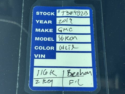 Used 2019 GMC Yukon SLE w/ SLE Value Package RWD image 15