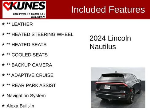 Used 2024 Lincoln Nautilus Reserve AWD/4WD image 3