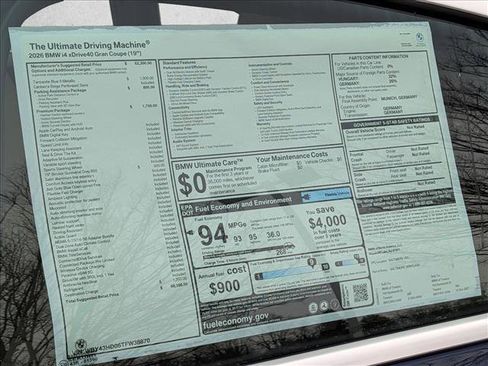 New 2026 BMW i4 xDrive40i image 19