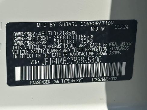 Certified 2024 Subaru Impreza 2.0i AWD/4WD image 29