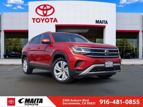 Used 2021 Volkswagen Atlas Cross Sport SEL FWD image 1