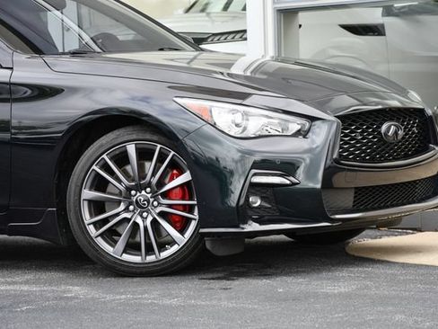 Used 2023 INFINITI Q50 Red Sport 400 w/ Black Opal Edition AWD/4WD image 14