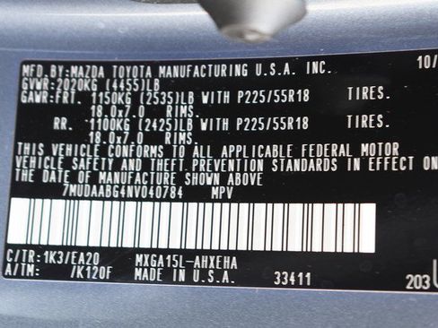 Certified 2022 Toyota Corolla Cross XLE w/ Convenience Package image 34