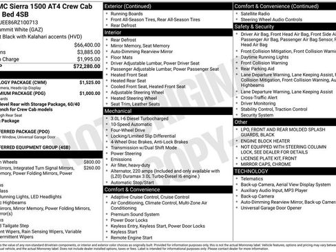 Used 2024 GMC Sierra 1500 AT4 w/ Technology Package image 82