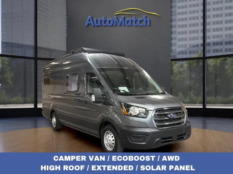 Used 2023 Ford Transit 250 148 High Roof Extended AWD image 1