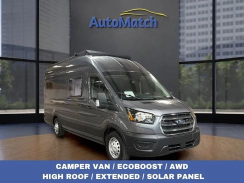 Used 2023 Ford Transit 250 148 High Roof Extended AWD image 1