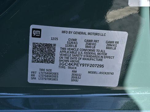 New 2026 Chevrolet Silverado 2500 LTZ w/ LTZ Plus Package image 38