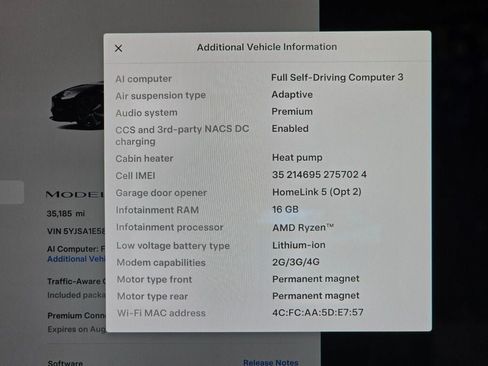 Used 2022 Tesla Model S AWD/4WD image 35