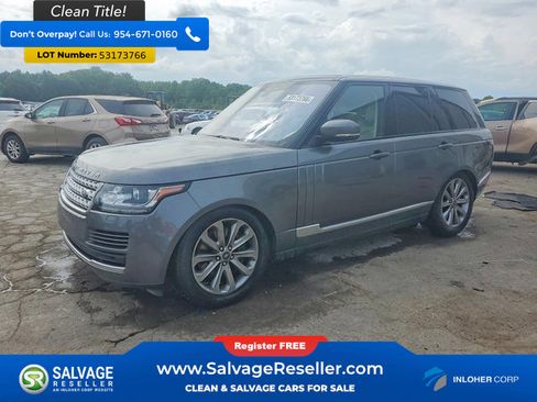 Used 2017 Land Rover Range Rover HSE AWD/4WD image 1
