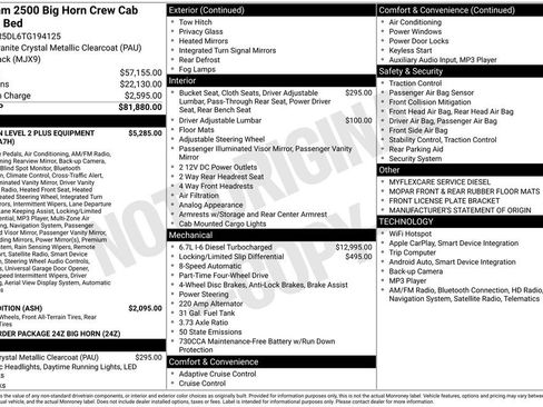 New 2026 RAM 2500 Big Horn image 6