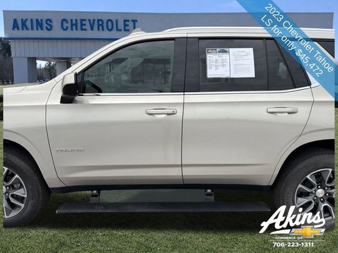Certified 2023 Chevrolet Tahoe LS w/ Driver Alert Package RWD image 11