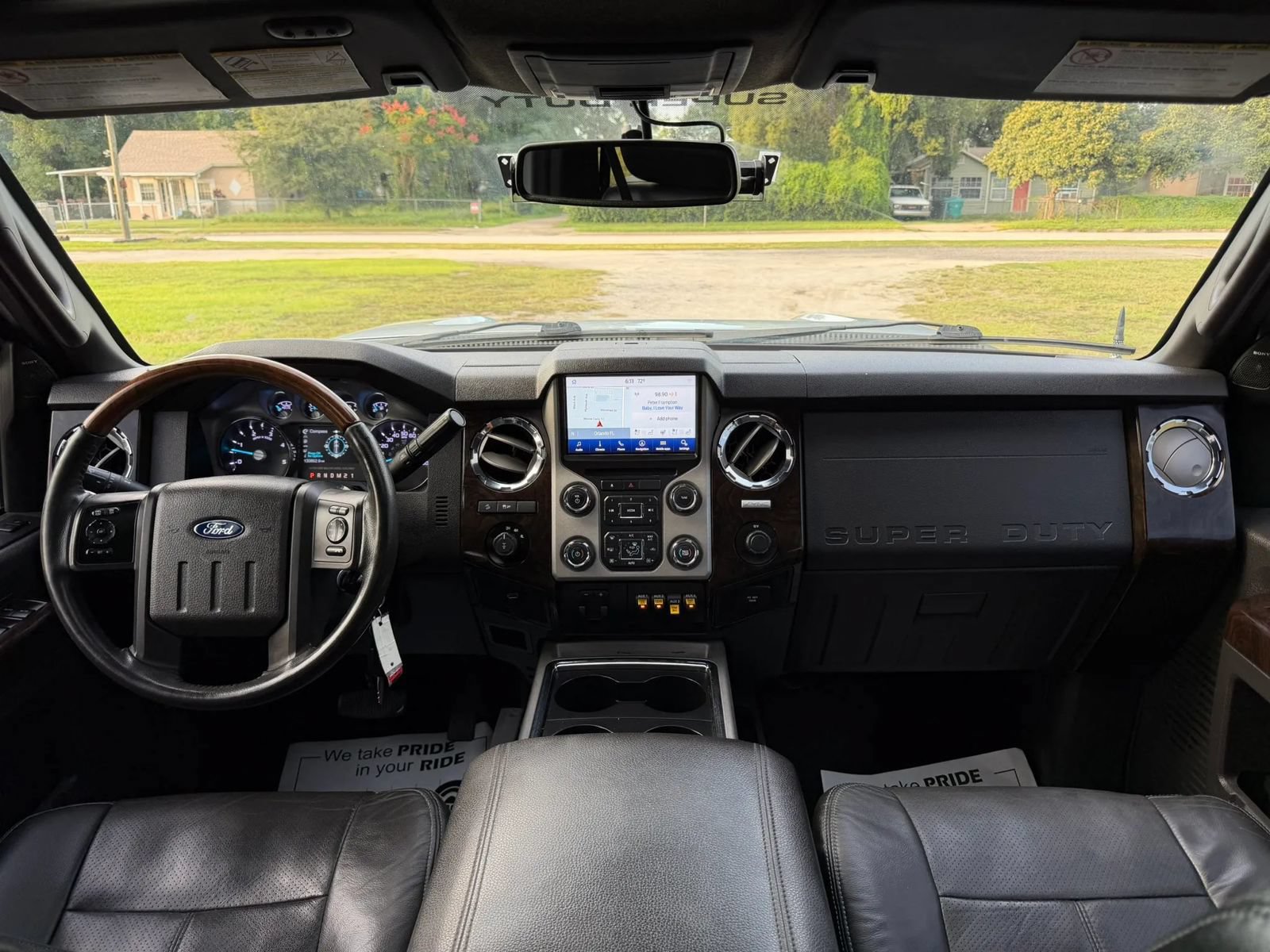 Used 2014 Ford F350 Lariat w/ Lariat Ultimate Package AWD/4WD image 12