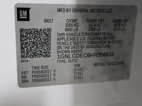 Used 2017 Chevrolet Tahoe 2WD w/ Remote Keyless Entry Package image 30