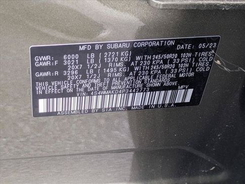Used 2023 Subaru Ascent Onyx Edition Limited AWD/4WD image 16