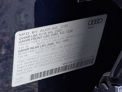 Used 2021 Audi Q3 2.0T Premium w/ Convenience Package image 27