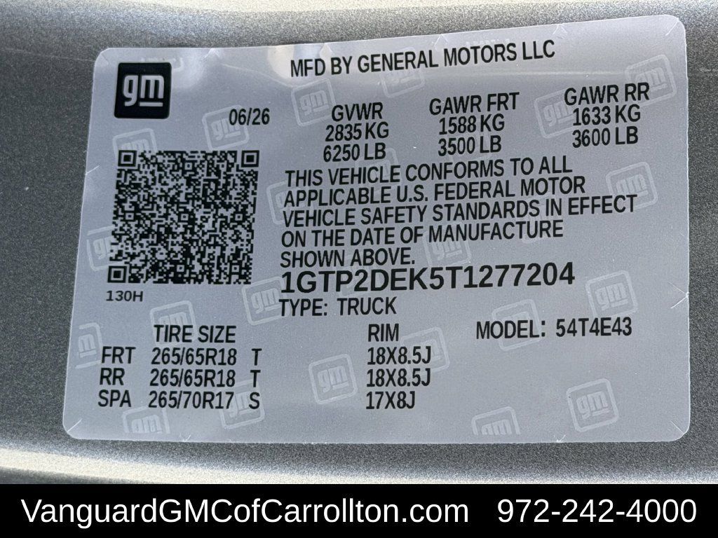 New 2026 GMC Canyon AT4 w/ Technology Plus Package AWD/4WD image 25