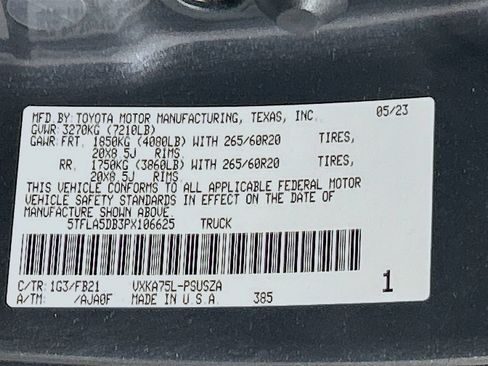 Used 2023 Toyota Tundra SR5 AWD/4WD image 28