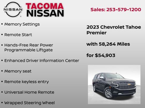 Used 2023 Chevrolet Tahoe Premier image 35