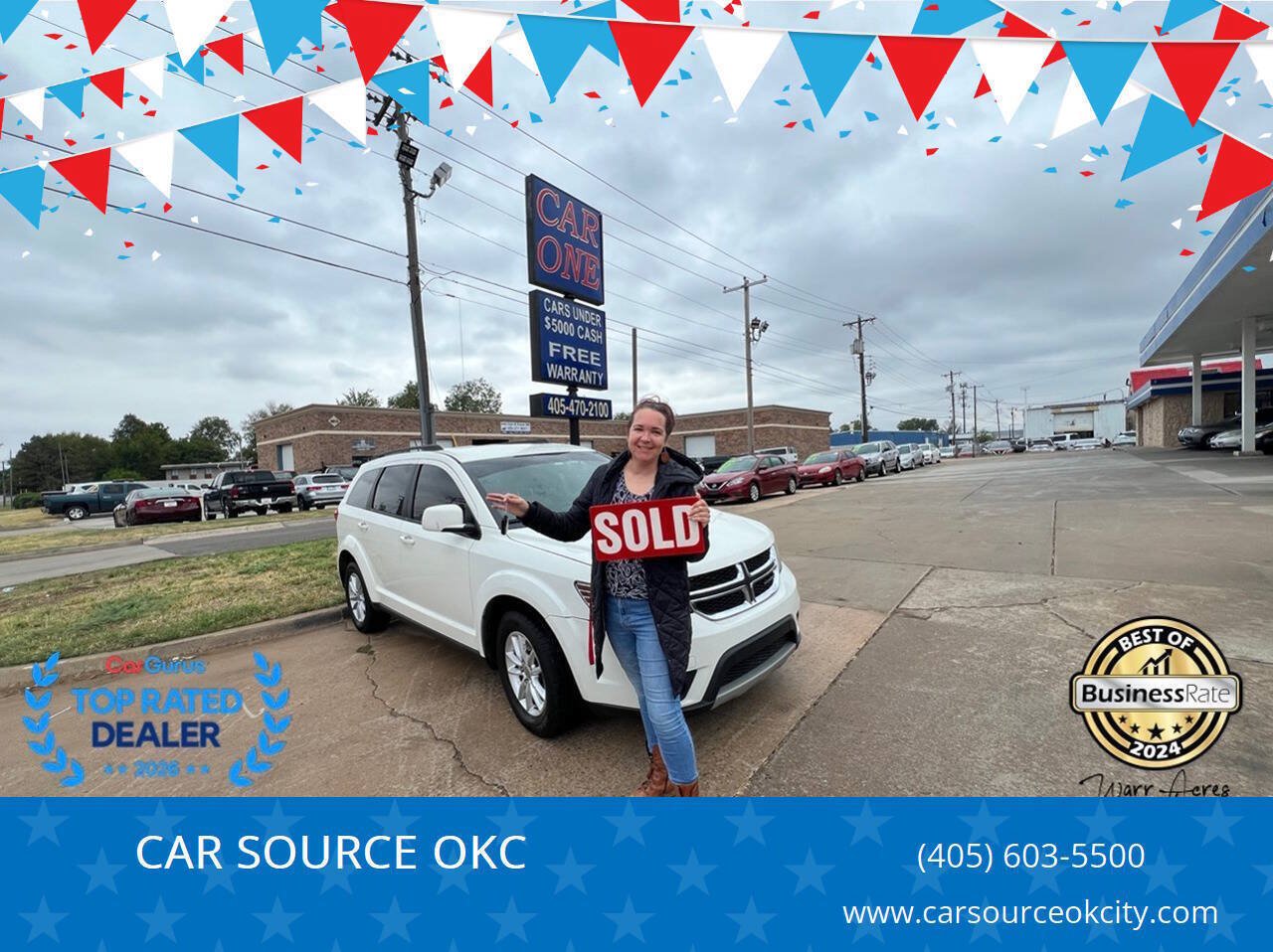 Used 2015 Dodge Journey SXT FWD image 1