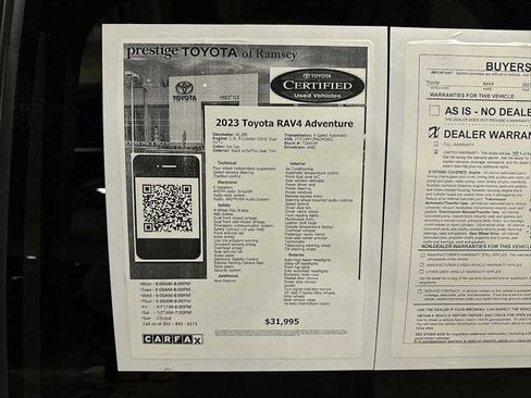 Certified 2023 Toyota RAV4 Adventure image 13
