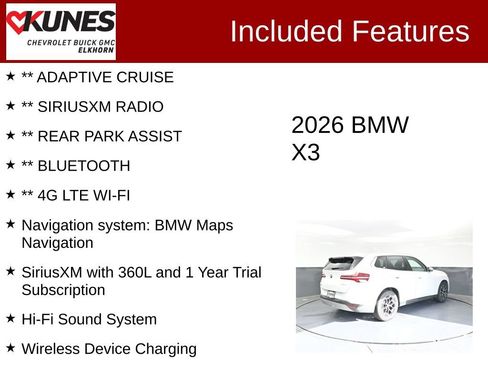 Used 2026 BMW X3 xDrive30i AWD/4WD image 3