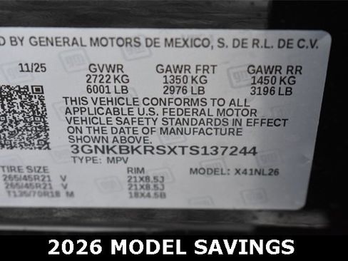 New 2026 Chevrolet Blazer RS w/ Driver Confidence II Package image 42