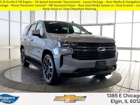 Used 2021 Chevrolet Tahoe RST w/ Luxury Package image 1